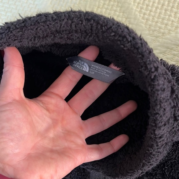 The North Face Women’s Fleece Full Zip Jacket Black Small - Picture 4 of 12